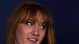 goddess blonde inside tights watches her employees nailed