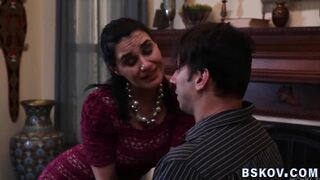 Milfs inside foursome gobble and riding dicks