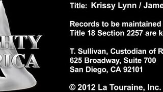 Krissy Lynn fucks a huge dick