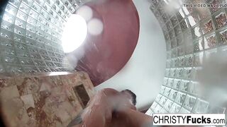Shower BTS Fun With Christy & Dahlia