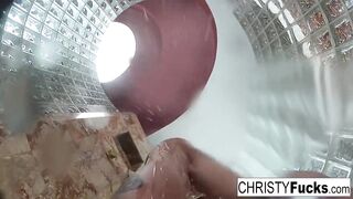 Shower BTS Fun With Christy & Dahlia