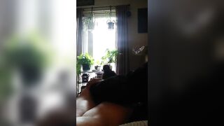 Flabby mature woman spanked