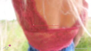 Rain Caught Lovers People Fucking inside a Vehicle Outdoors - Double Jizzed on Crazy Hot Booty