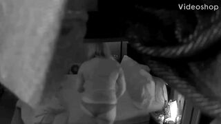 Woman alone into bed masturbating caught on secret camera.