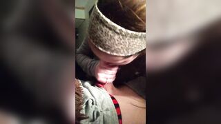 College 18 Year Old lover BLOWJOB CFNM