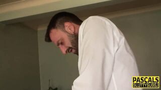 Filthy hoe fetish gagging