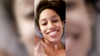 Hispanic masturbation Her snatch
