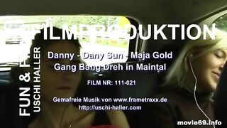 Uschi Haller Backstage - Danny, Maja Gold & Dany Sun