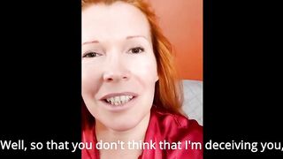 A red haired Hoe Fucks with a Tinder bro while her