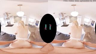 VRHUSH Your stepsister Chloe Cherry wants a cumshot