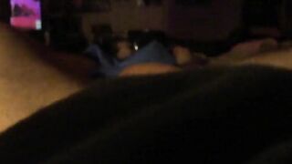 FWB PT#1, few drinks, having fun with my penis while she rests