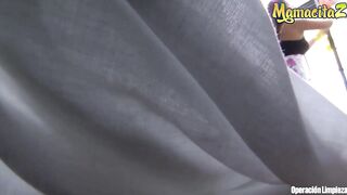 MAMACITAZ - Thick Hispanic Maid Ride Landlord's Huge Dick