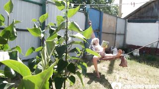 I caught my neighbors masturbating furiously public