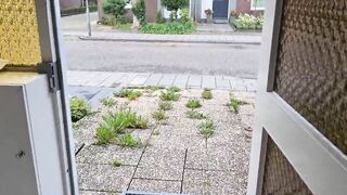 Open the front door