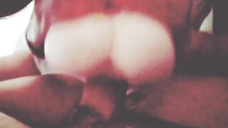 pregnant uses dildos to please her mistress and hubby