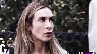 Pretty dauther Aiden Ashley let her stepdad uses her body