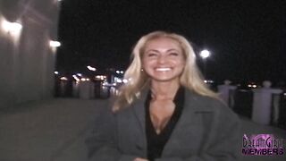 2 Smoking babe Chicks Flash And Lick Vagina