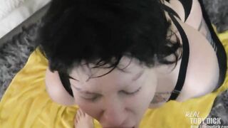 Subslut used ROUGH - breaks her throat