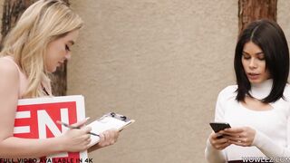 Dyke assistant helps on stressed out realtor - Blake Blossom,