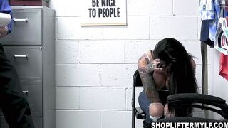 Lily Lane is a badass inked milf thief that loves