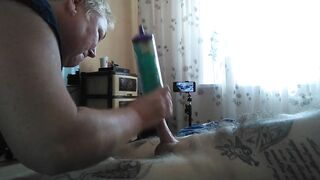 helped me cum by jerking off my penis