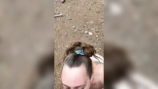 Sucking Off Off my BFFs Hubby while Camping