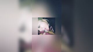 Christine king Blowing Dick and Cumming inside Her Open Mouth