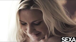Hottie girlfriends enjoy Bombshell dyke scissoring and a passionate sixty-nine