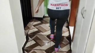 STEP-MOTHER starts cleaning the house while my STEP and I