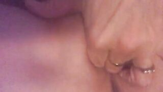 62yr Beauty old lady jizzes soak noise