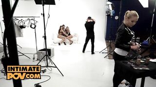 Underwear models inside MFFF anal and vagina banged! foursome