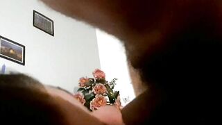 Fellatio with cum into mouth.