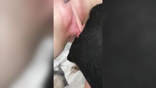 Licked his fiance's cunt