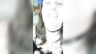 Cutie Hot fiance sucking off dick & cum deep inside throat