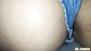 Fucking with jeans with Priscila Brandão Ed Junior (complete into