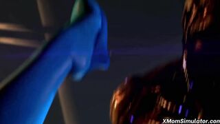 3D MILF Samus Aran fucked by robot