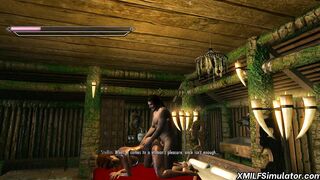 Skyrim doggystyle sex with brunette MILF