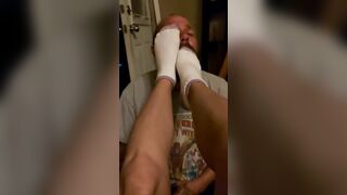 Smelly sock worship