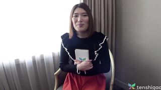 Miku Kanno inside [part 2] of her debut as a
