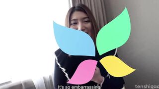 Miku Kanno inside [part 2] of her debut as a