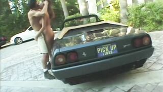 Sensual Curvy Hot Tera Patrick Gets That Cum On Top Of A Vehicle