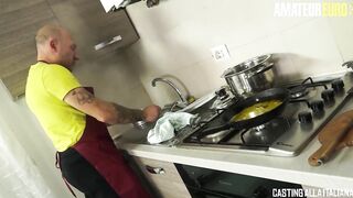 AMATEUREURO - Squirting Older Hard Anal Into hot Casting