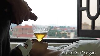 What an beautiful piss swallower. Real bitter kind. No gag.