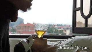 What an beautiful piss swallower. Real bitter kind. No gag.