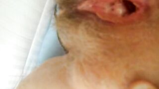 spreading holes for cum