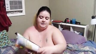 SSBBW Kelsey Reads from Incredible Mag - Part three