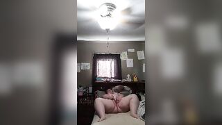 Ginger angie fucking twat till orgasm.