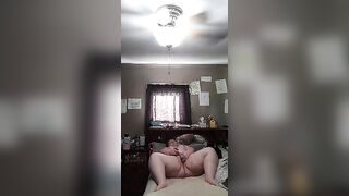 Ginger angie fucking twat till orgasm.