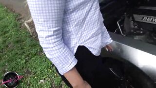 Vehicle Salesman fucks me