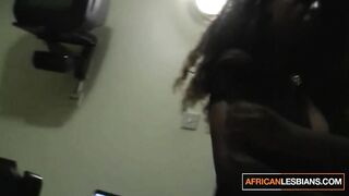African Big Tit Dyke Cuties Face Sitting